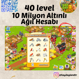 40+ LEVEL 10 MİLYON ALTINLI AĞIL HESABI