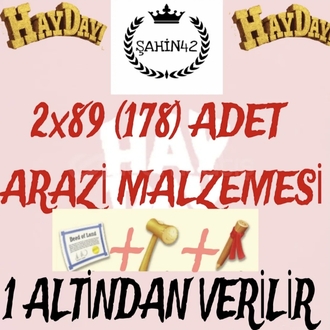 ✅ KAMPANYA✅2x89 ARAZİ + 100 ADET TESTERE 