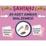 89 ADET AMBAR MALZEMESİ 