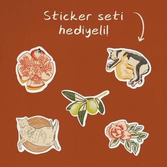 Kartpostal ✦ Ayva Ağacı ✦ Sticker Seti Hediyeli