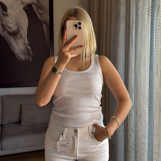 Taşlı bluz