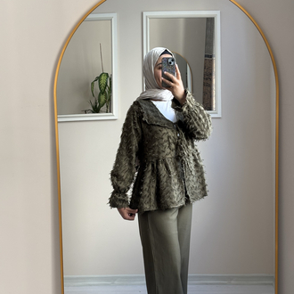 Büzgülü Kesme Pantolon Takım