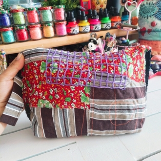 Bohem clutch çanta 