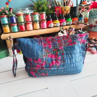 bohem clutch çanta