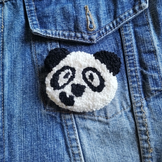 Panda Broş