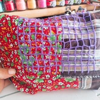 Bohem clutch çanta 