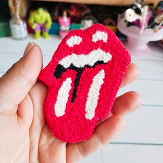 Rolling Stones Broş