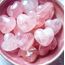 Kalp Form Rose Kuvars 