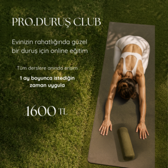 PRO.DURUŞ CLUB | Irina Sadem ile Online Duruş Programı