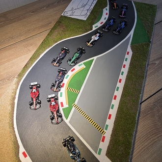 Formula 1 Monza Diorama