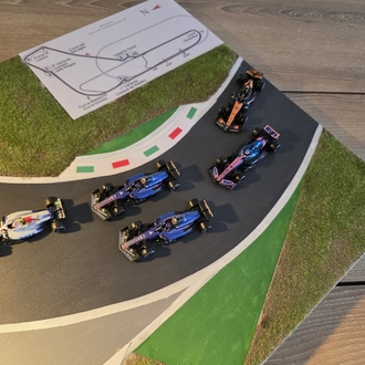 Formula 1 Monza Diorama