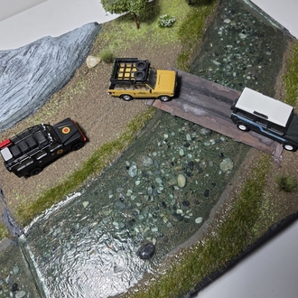 Camel Trophy Diorama 1