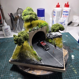 BTTF2 Diorama