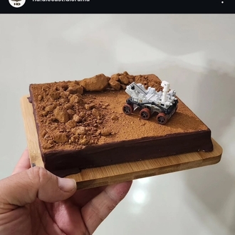 Mars Mission Diorama 