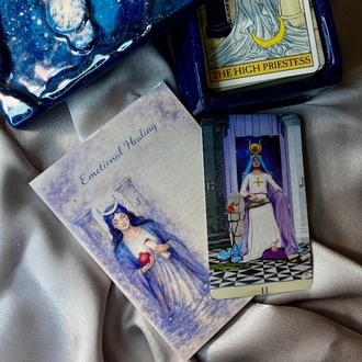 The High Priestess — Emotional Healing Notepad A6