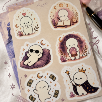 3'lü Sticker Sheet