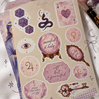 3'lü Sticker Sheet