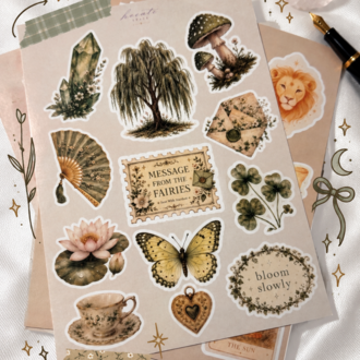Space Sticker Collection (6'lı)