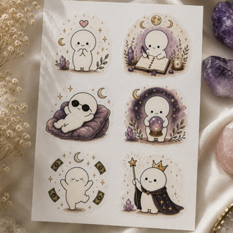 3'lü Sticker Sheet