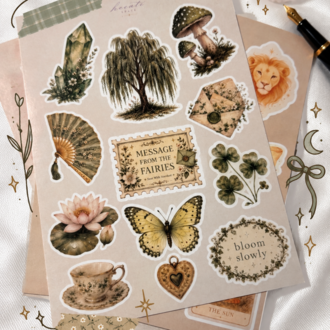 3'lü Sticker Sheet
