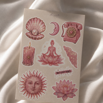 3'lü Sticker Sheet