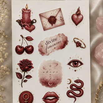 3'lü Sticker Sheet
