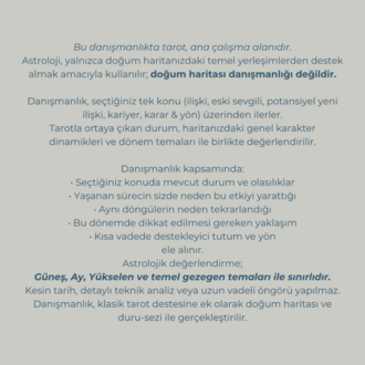 Astro Destekli Tek Konu Danışmanlığı