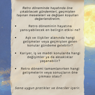 Retrograde Açılımı • Paket I
