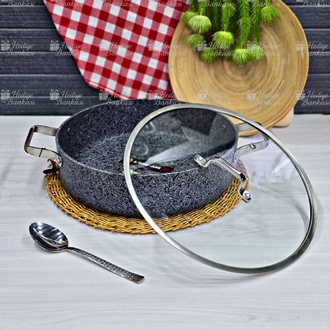 BRİONİ STONE-H 26 CM BASIK TENCERE
