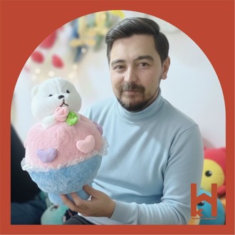 40 CM BUKET AYI PELUŞ