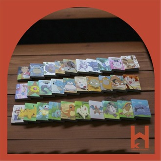 MASAÜSTÜ DEKORATİF MİNİ KÜTÜPHANE VE GECE LAMBASI - POKEMON ( KİŞİSELLEŞTİRİLEBİLİR )