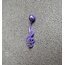 Mor Sol Anahtarı Çelik Piercing