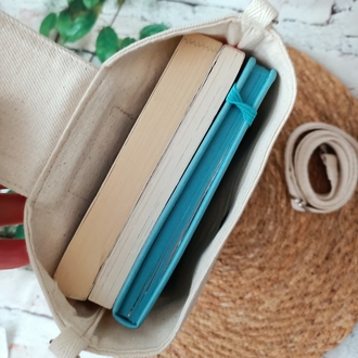 Küçük prens nakışlı kitap çantası (askılı)