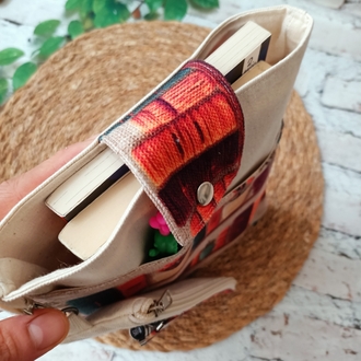 3d nakışlı kitap çantası ve kalemlik