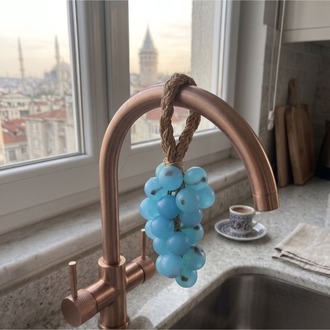 Salkım Üzüm Sabunu Şeffaf Mavi 