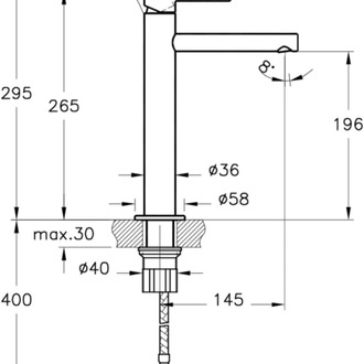 VitrA Origin Çanak Lavabo Bataryası, Krom