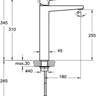 VitrA Root Blueco Çanak Lavabo Bataryası, Krom