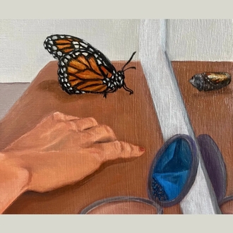 Bir Drag Kraliçesinin Boyun Kasları Anatomisi (50x70 cm) 