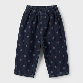 Puantiye Baloon Jean