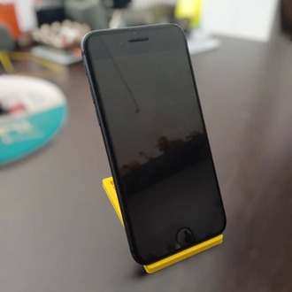 Katlanabilir Ayarlanabilir Telefon Standı - Sarı