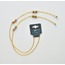 ÇİFTLİ FİMO BONCUKLU - GOLD 102