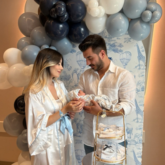 Kimono Kol Biyeli Mom Sabahlık | 120 cm