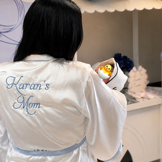Kimono Biyeli Mom Sabahlık | 120 cm