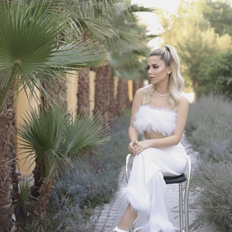 Malibu Crop & Tüylü Pantolon