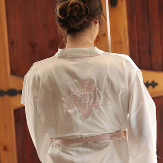 Kimono Kol Biyeli Sabahlık | 90 cm