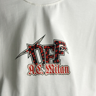 Off WhitexAc Milan Tshirt