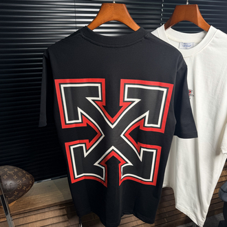 Off WhitexAc Milan Tshirt
