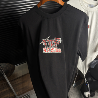 Off WhitexAc Milan Tshirt