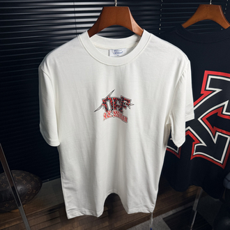 Off WhitexAc Milan Tshirt
