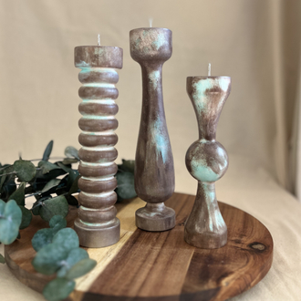 Trio Eskitme Şamdan